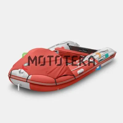 Лодка ПВХ GLADIATOR (Гладиатор) C 370 AL красный/белый