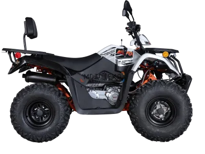 Квадрицикл KAYO (Кайо) AU200 спинка (белый пластик 2024 г.) с ПСМ