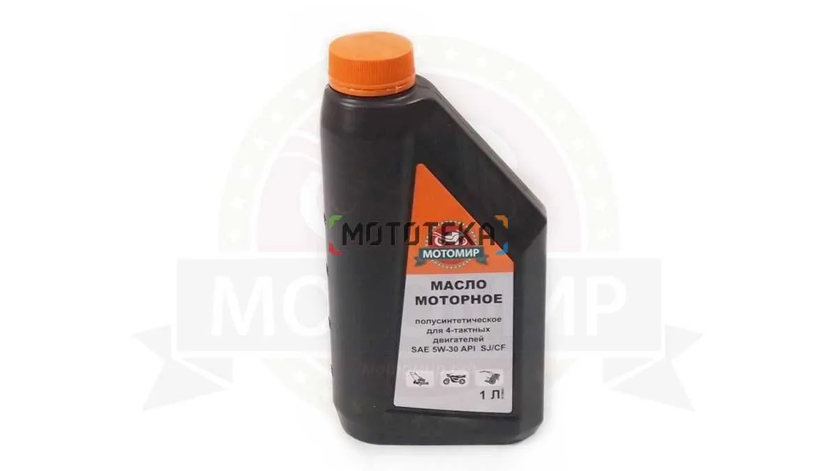 Масло моторное Мотомир полусинтетика SAE 5W-30 API SJ/CE 1л