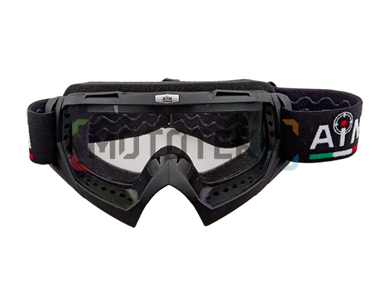 Мотоочки кроссовые AiM (Аим) 634-800 Black Matt