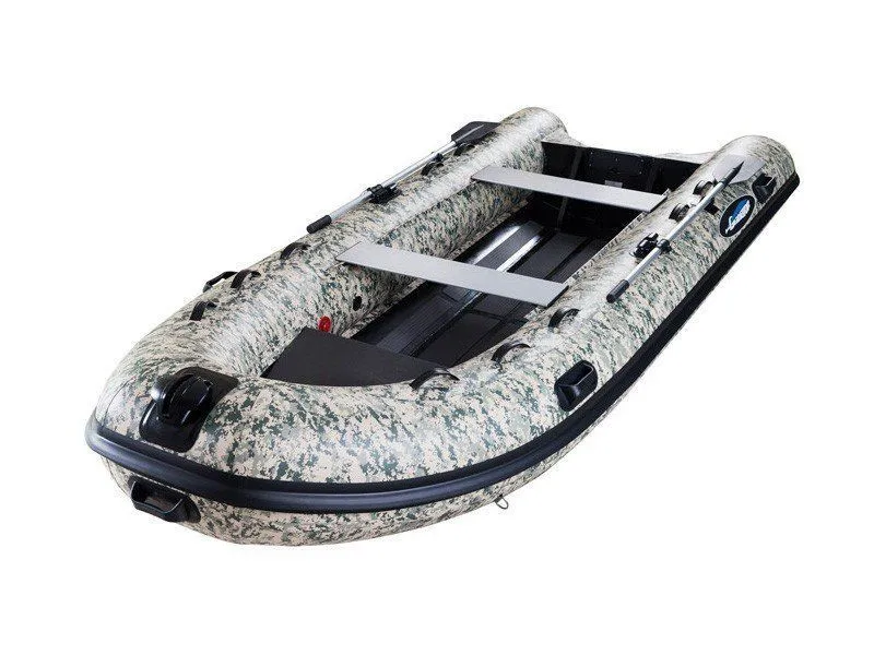 Лодка ПВХ РИБ (RIB) Gladiator (Гладиатор) 380 AL CAMO
