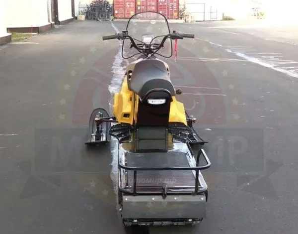 Снегоход Лидер Альфа 3 Long 20 л.с. жёлтый (машинокомплект) | Мототека