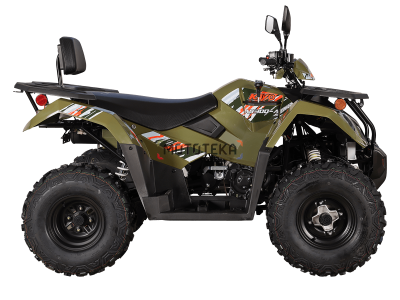 Квадрицикл KAYO (Кайо) AU300 Carb (ЗЕЛЕНЫЙ ХАКИ пластик 2025 г.) с ПСМ