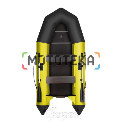 Лодка ПВХ Тонар Капитан Т310 (желто-черный)