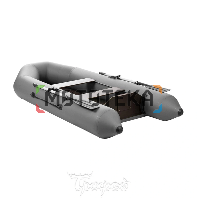 Лодка ПВХ Тонар Капитан 280Тс (серый)
