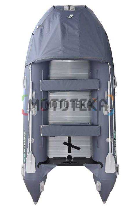 Лодка ПВХ GLADIATOR (Гладиатор) C 400 AL тёмно-серый