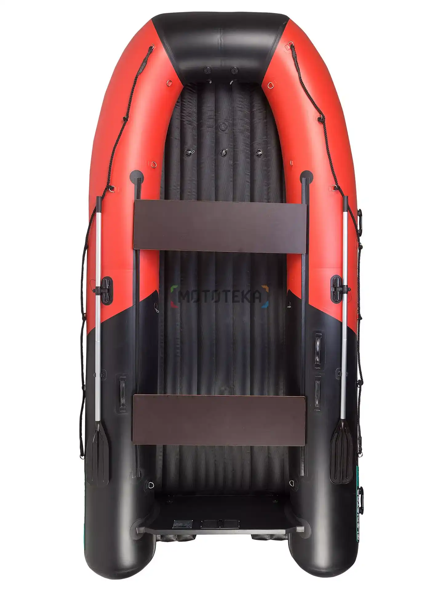 Лодка ПВХ GLADIATOR (Гладиатор) E 420 S JET красный/чёрный (Спб)