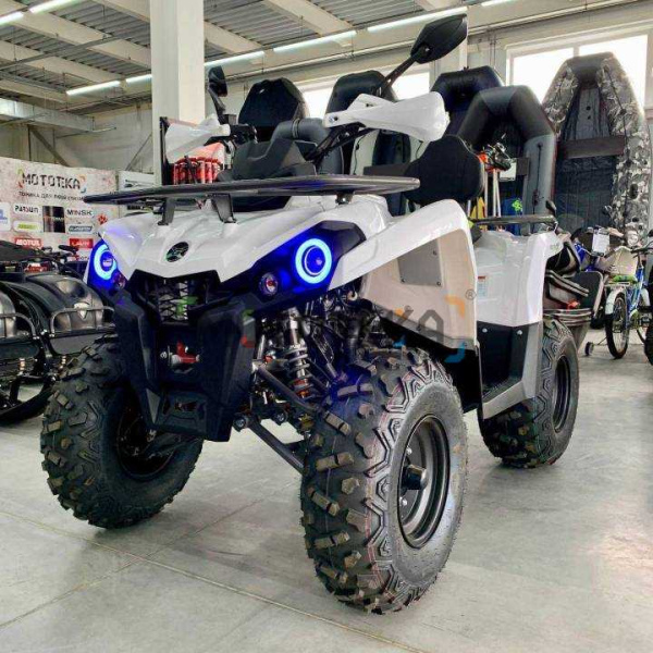 Квадроцикл GLADIATOR (Гладиатор) F200 LUX белый (машинокомплект) Квадроцикл GLADIATOR (Гладиатор) F200 LUX белый (машинокомплект)