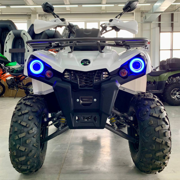 Квадроцикл GLADIATOR (Гладиатор) F200 белый (машинокомплект) - купить с доставкой, цены в интернет-магазине Мототека